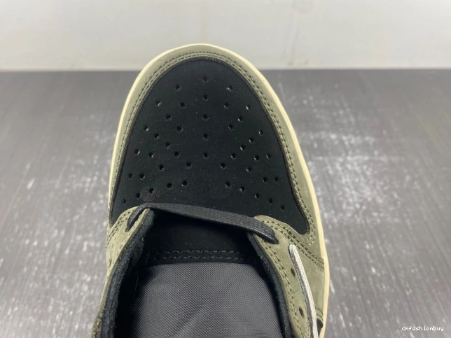 JORDAN OLIVE' OG 'BLACK SP X 1 DM7866-002 SCOTT LOW AIR TRAVIS 1031